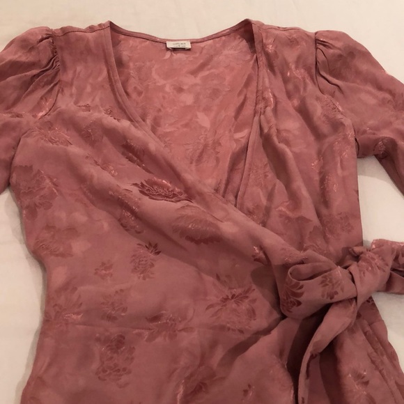 Wilfred Satin Wrap Dress - Picture 6 of 7